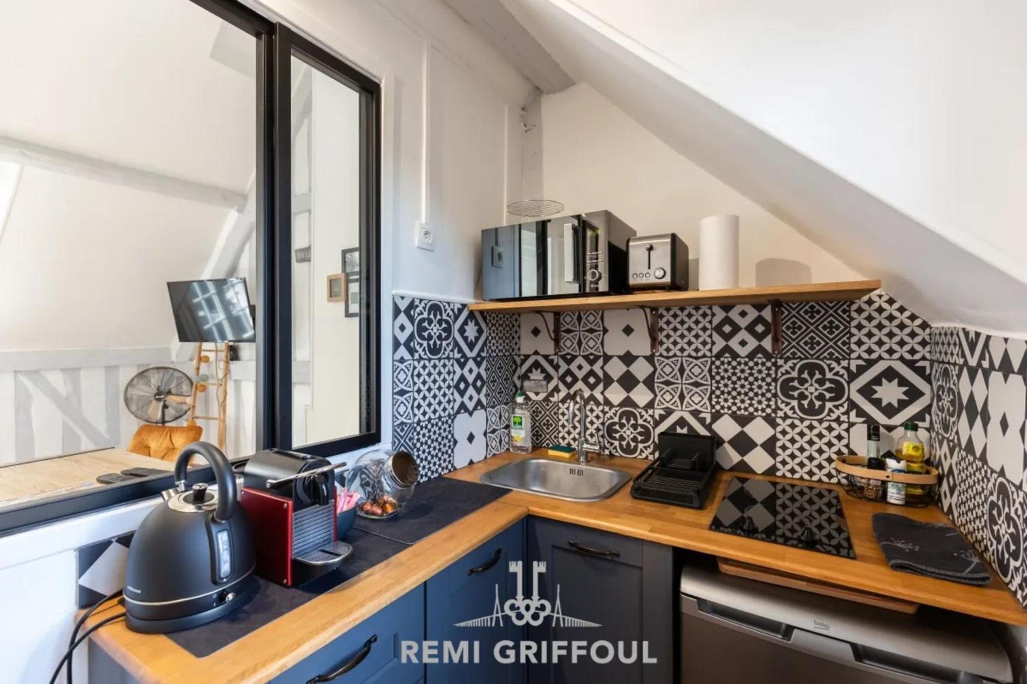 La Capucine - Nice studio - City center Honfleur Esterno foto
